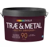 Sale Dyrup 90 EKSTRA DÆKKENDE TRÆ- OG METALMALING 2,25 L HVID