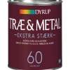 Online Dyrup 60 EKSTRA STÆRK TRÆ- OG METALMALING 1 L BASE 30