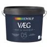 Dyrup 05 MAT & VASKBAR VÆGMALING 9 L HVID