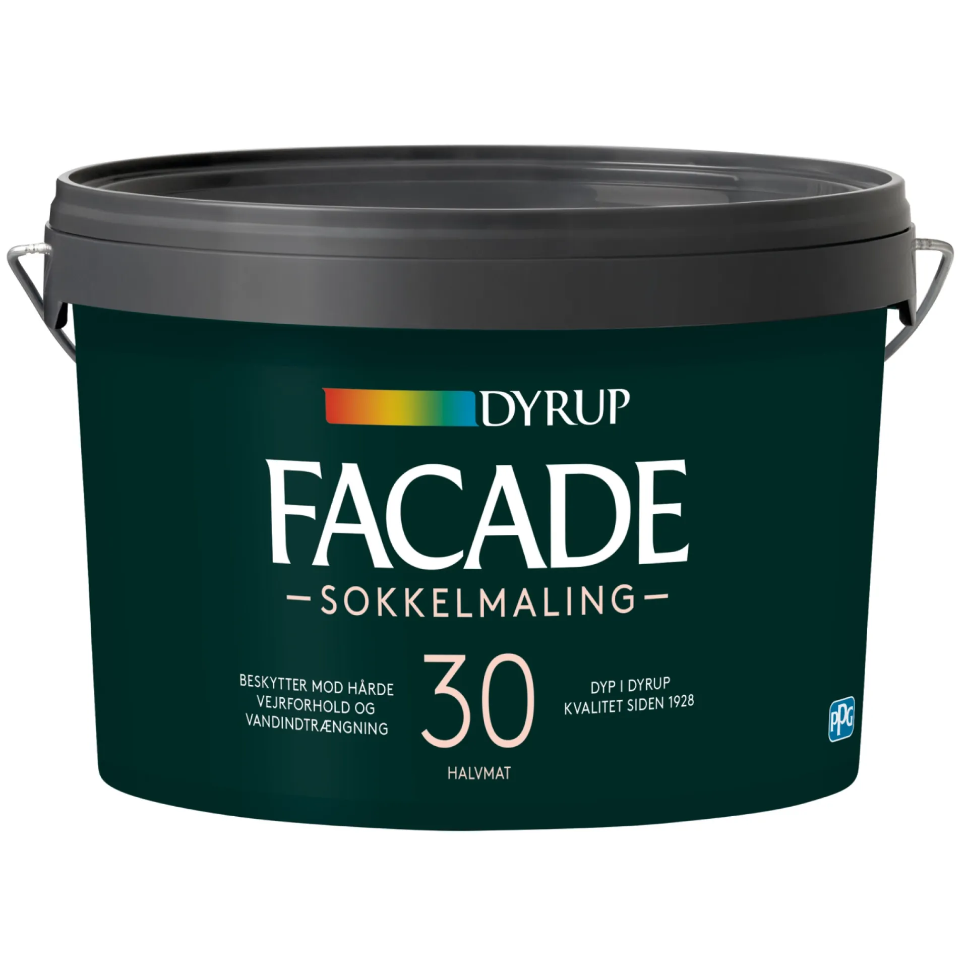 Best Dyrup FACADE SOKKELMALING 2,25 L SORT
