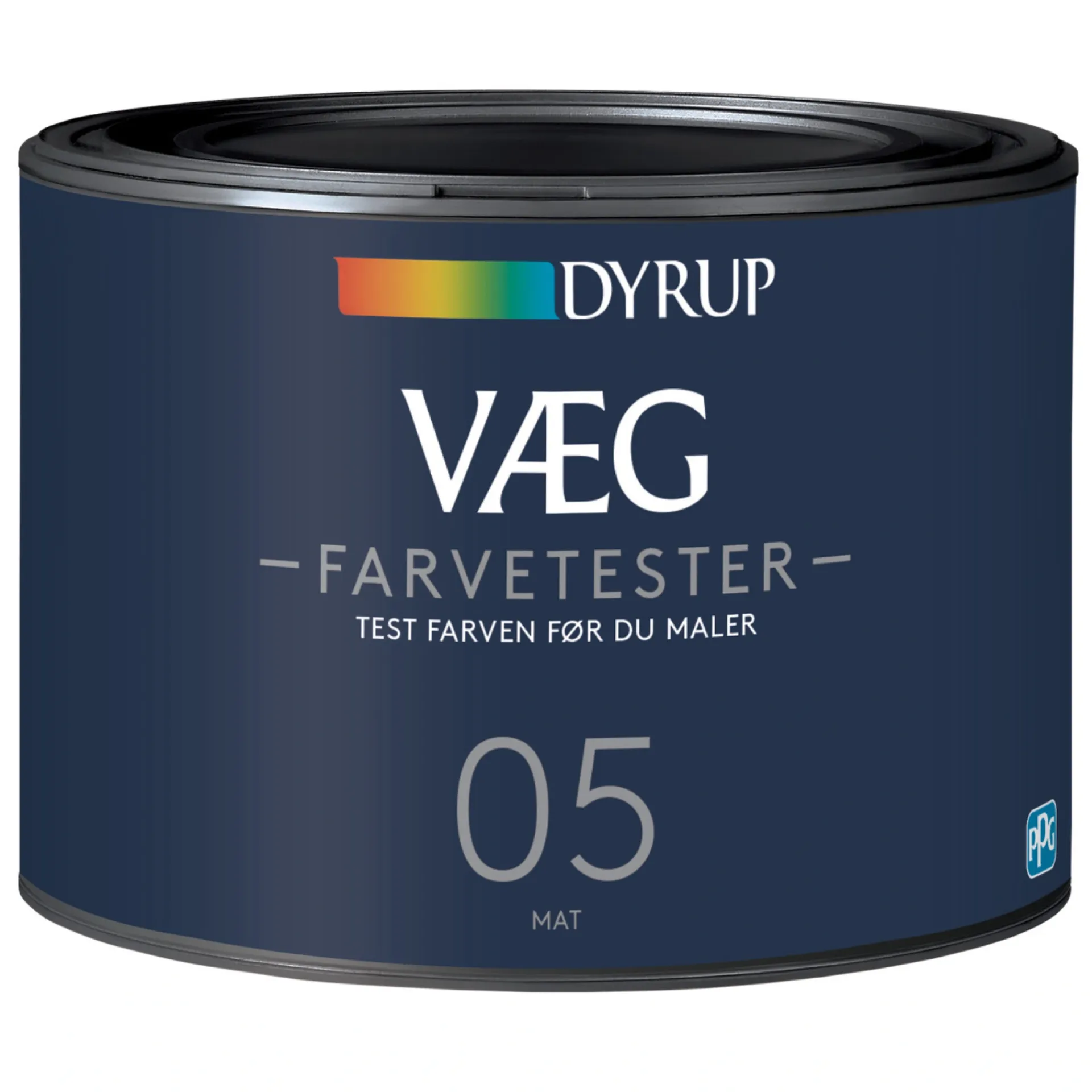 Hot Dyrup MALING FARVETEST 380 ML HVID