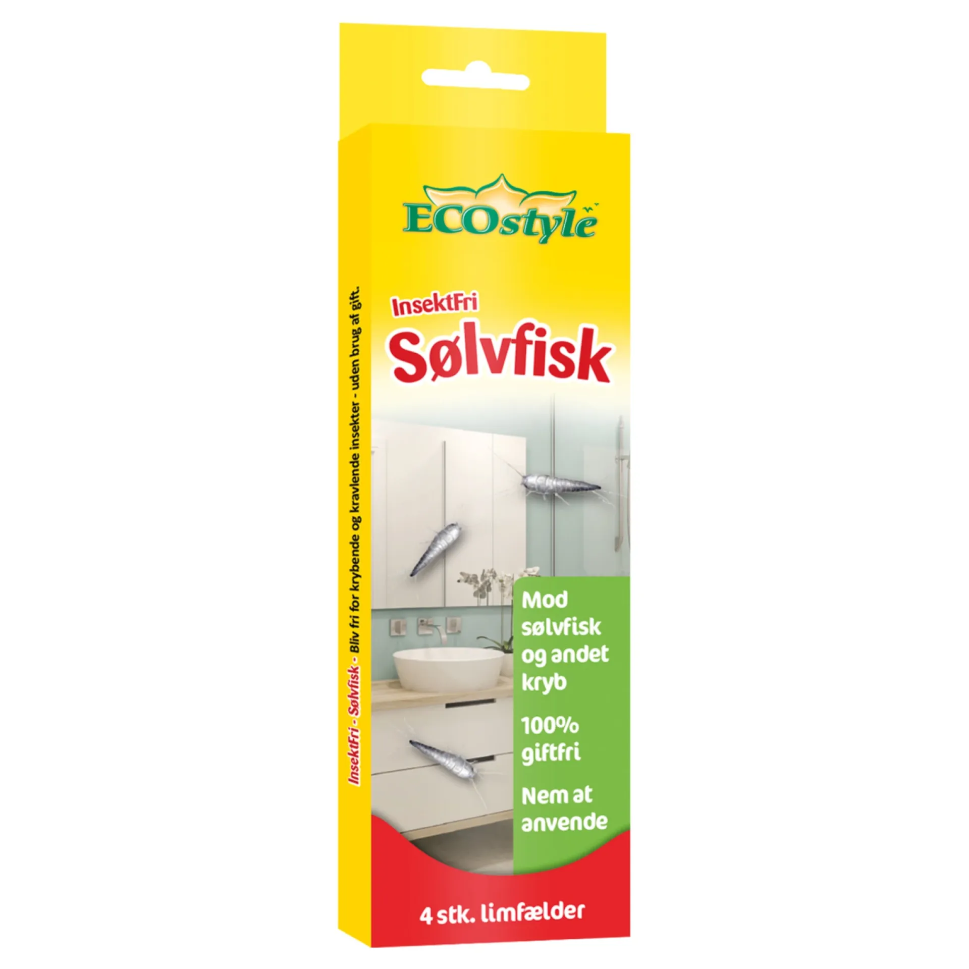 Sale ECOstyle INSEKTBEKÆMPELSE PAKKE MED 4 STK. LIMFÆLDER