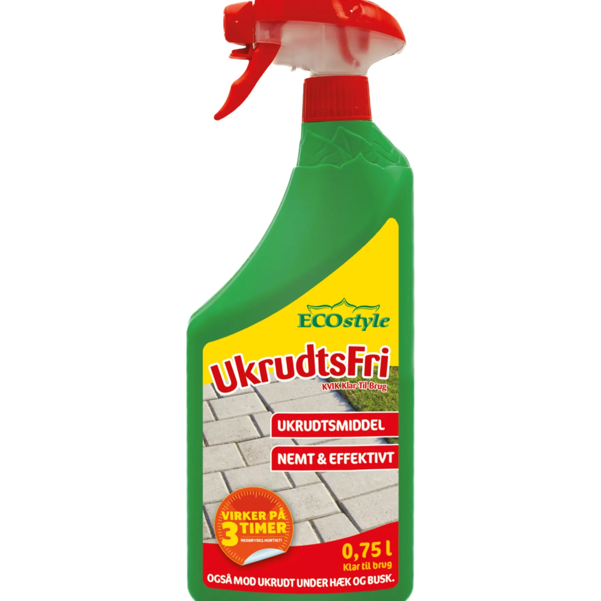 Clearance ECOstyle KVIK UKRUDTSMIDDEL 750 ML