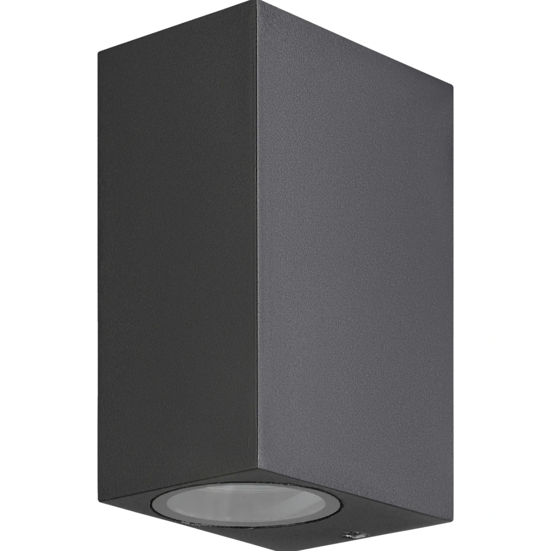 Clearance Eglo FIRKANTET MEDELLIN UDENDØRS VÆGLAMPE SORT 2X5W