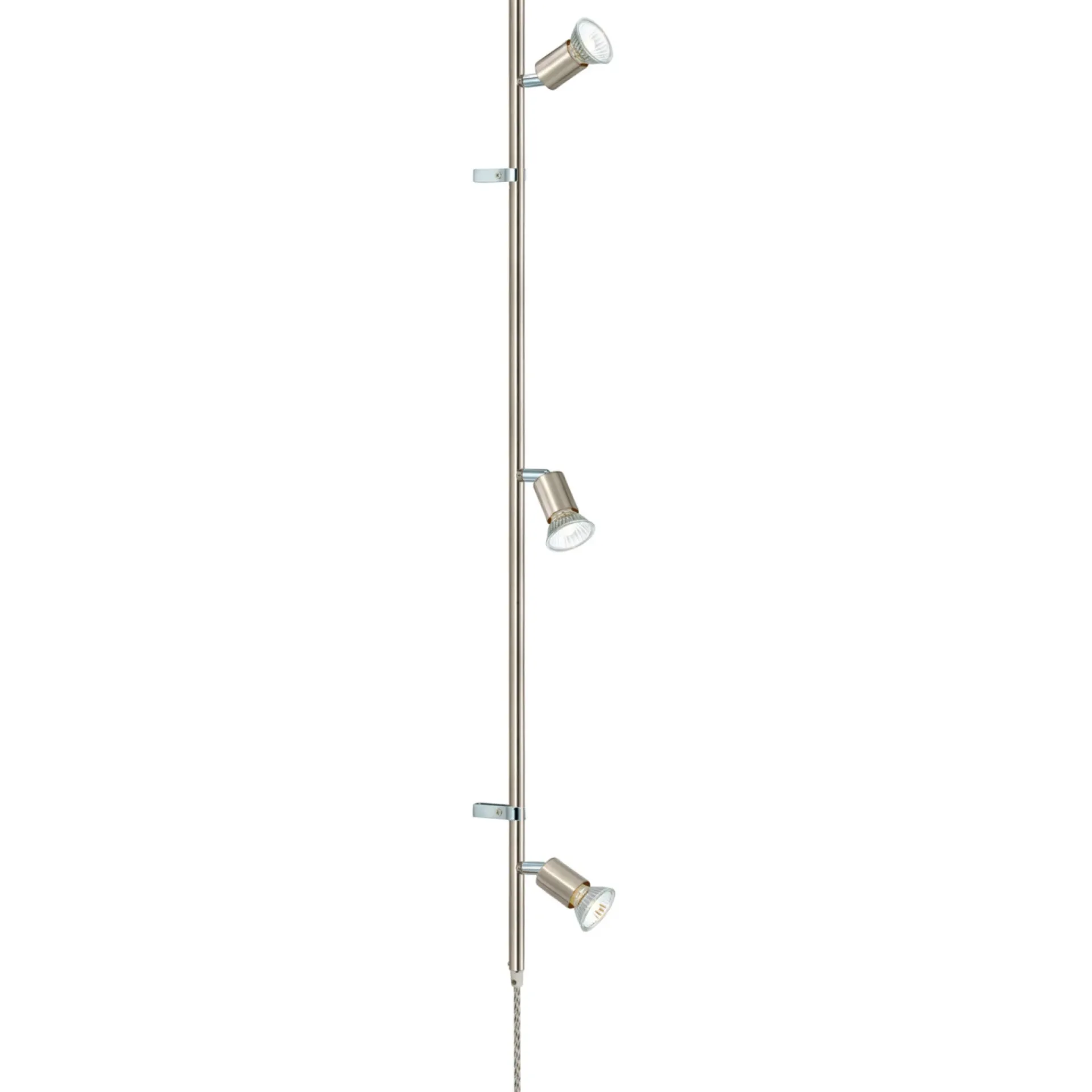 Outlet Eglo MINI 3 SKINNESPOT BØRSTET STÅL GU10 3X3W