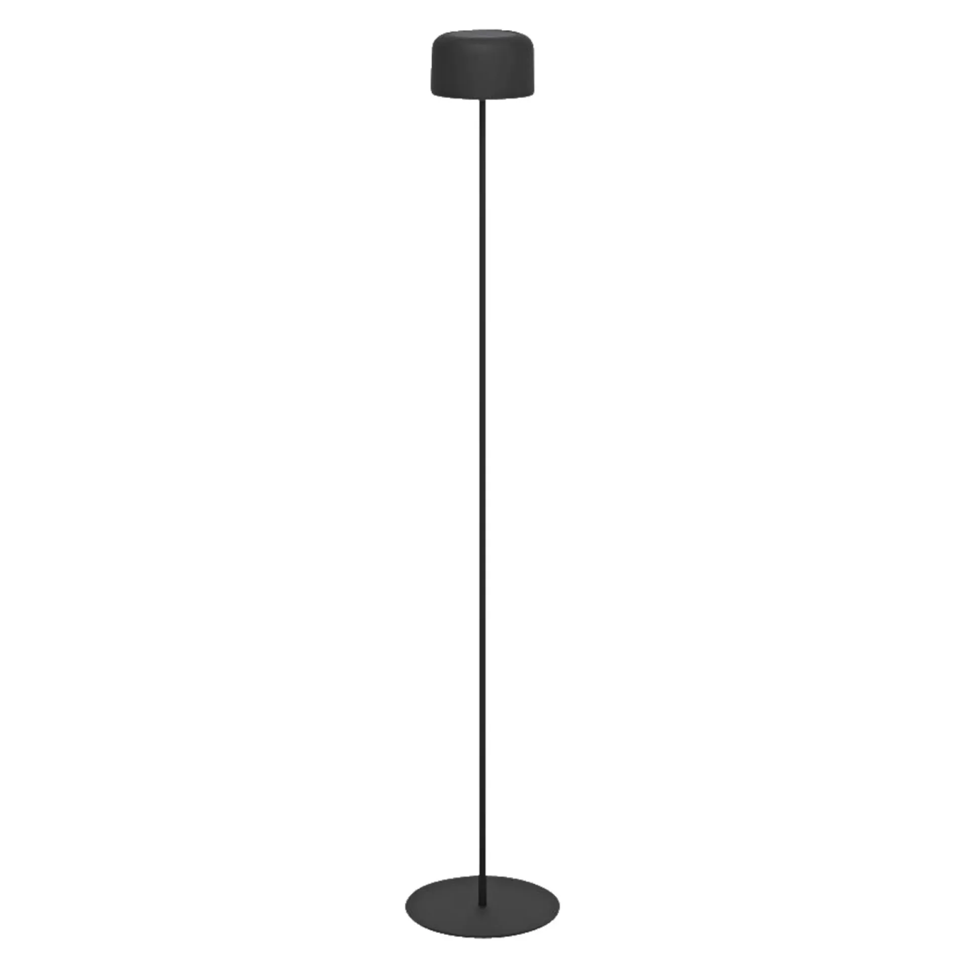 Discount Eglo ROCCANOVA-L SOLCELLE GULVLAMPE SORT