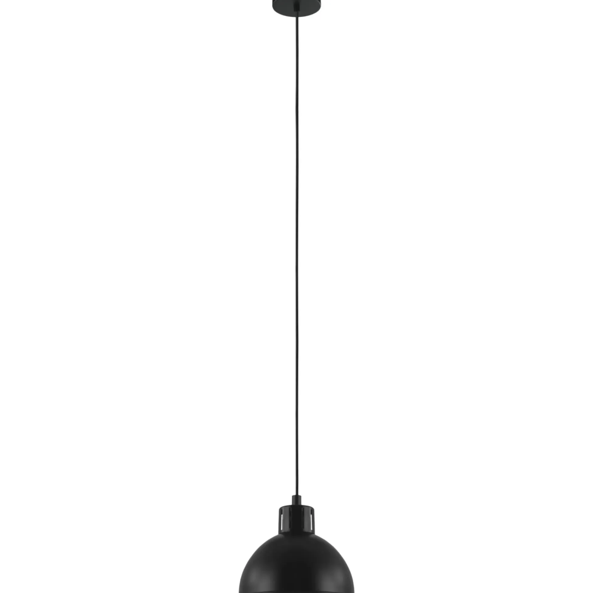 Discount Eglo TRURO PENDEL SORT/HVID 21 CM