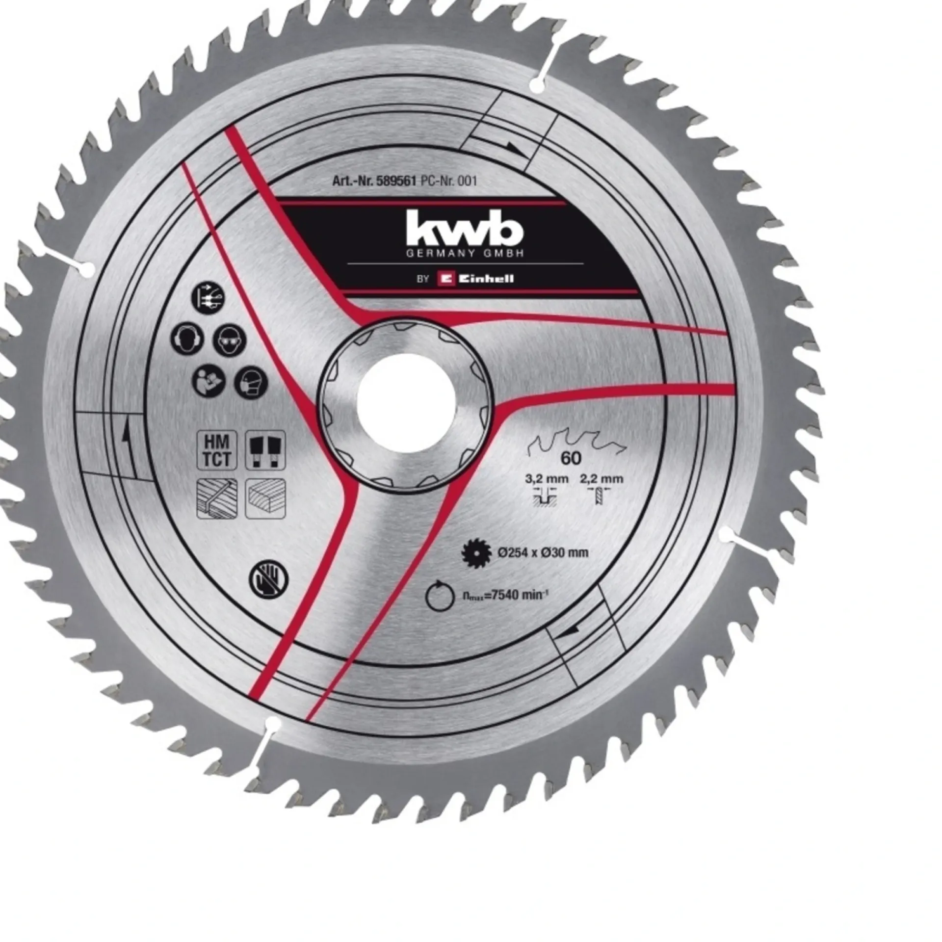 Best Einhell RUNDSAVKLINGE Ø254 X 30 MM
