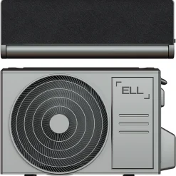Hot ELL FRONT DARK 12 KOMPLET VARMEPUMPE 110 M2