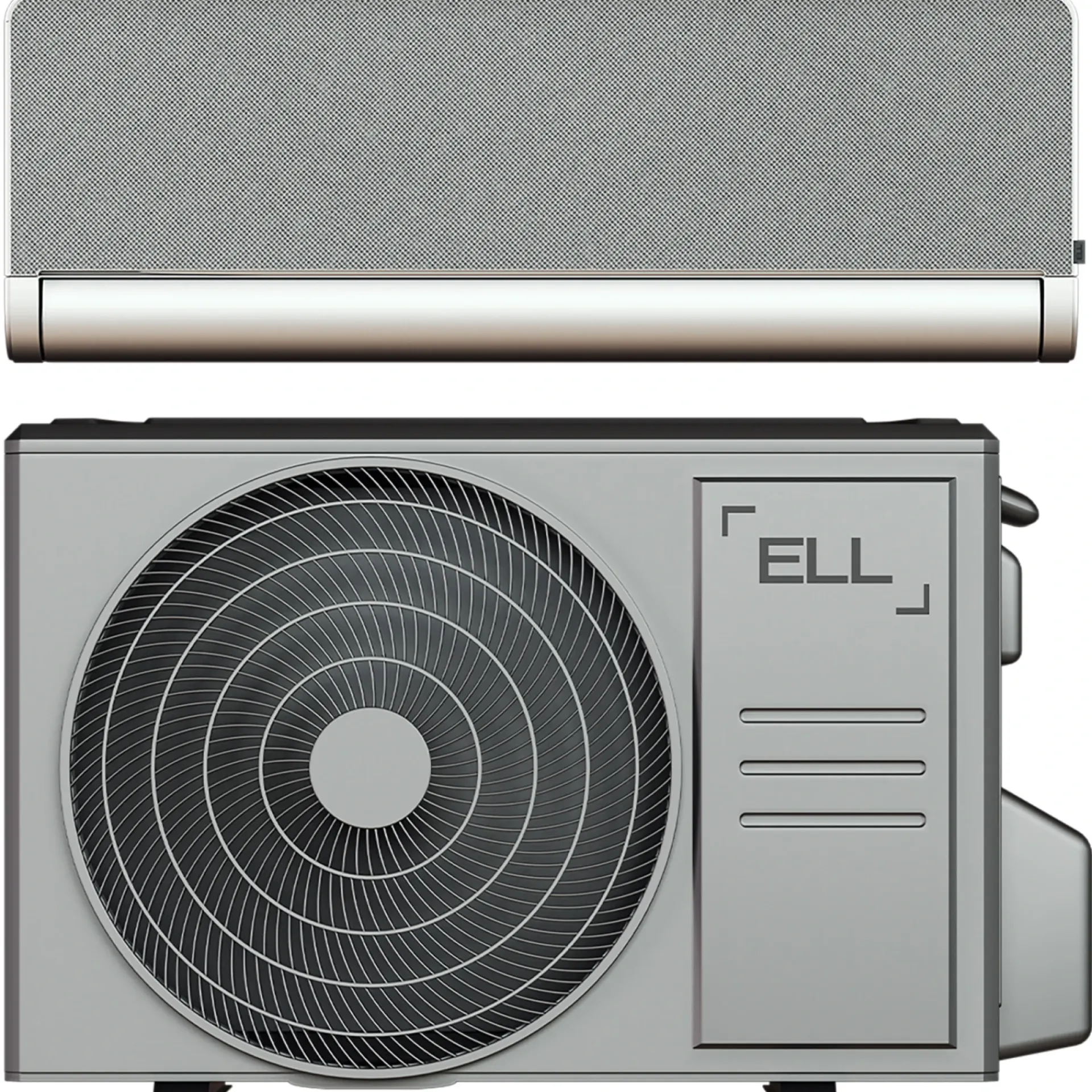 Hot ELL FRONT SILVER 12 KOMPLET VARMEPUMPE 110 M2