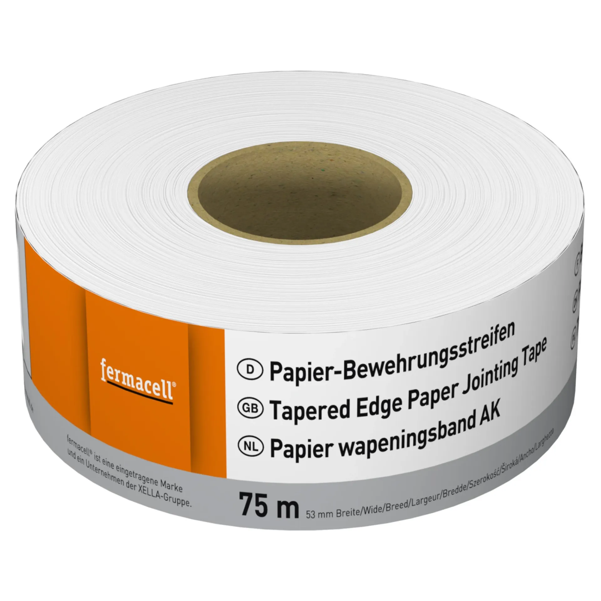 New Fermacell 53MMX75M PAPIRARMERINGSBÅND