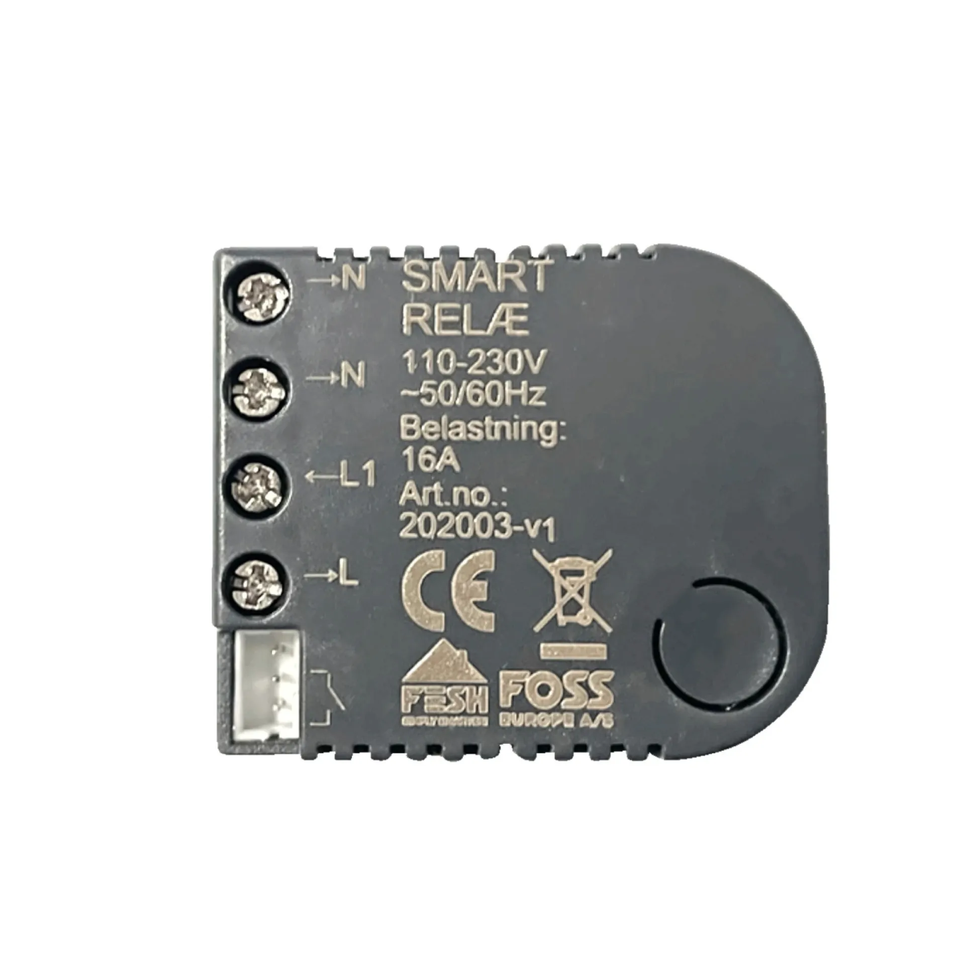 Outlet FESH SMART 16A 230V RELÆ