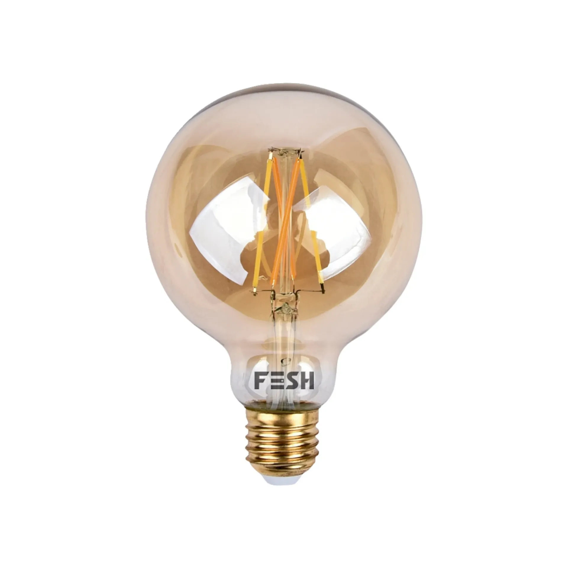 Clearance FESH SMART AMBER Ø95 LED PÆRE E27 DEKO 5,5W