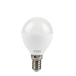 New FESH SMART HVID LED PÆRE E14 KRONE 5W