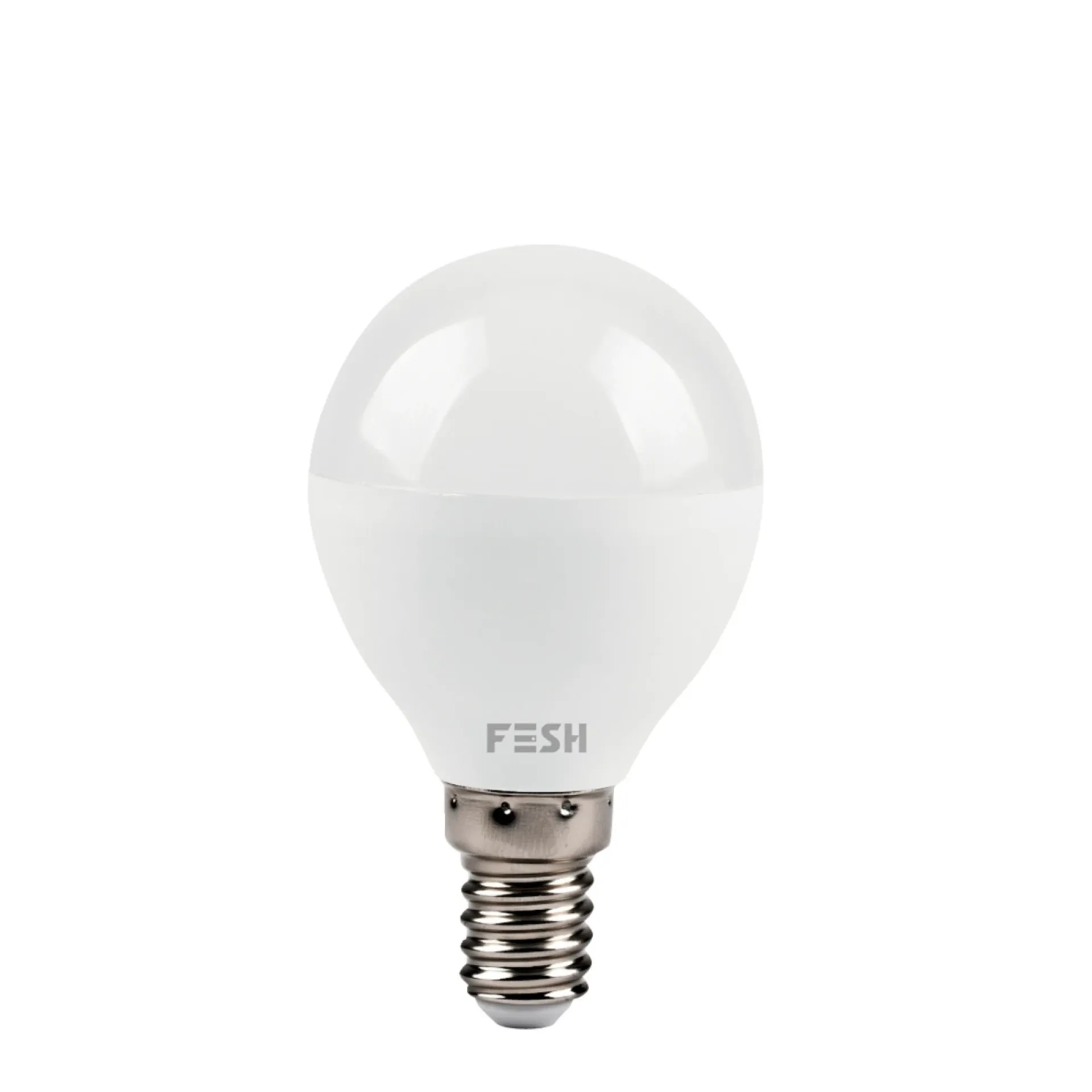 New FESH SMART HVID LED PÆRE E14 KRONE 5W