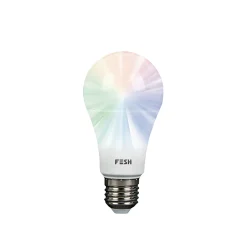 Online FESH SMART MULTICOLOR LED PÆRE E27 STANDARD 9W