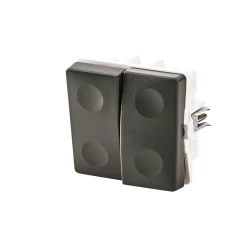 Best FESH SWITCH CURVELINE DOBB. KORR. - 1,0 MODUL AFBRYDER KOKSGRÅ