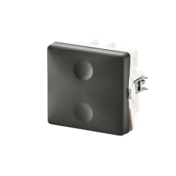 FESH SWITCH CURVELINE KORR. - 1,0 MODUL AFBRYDER KOKSGRÅ