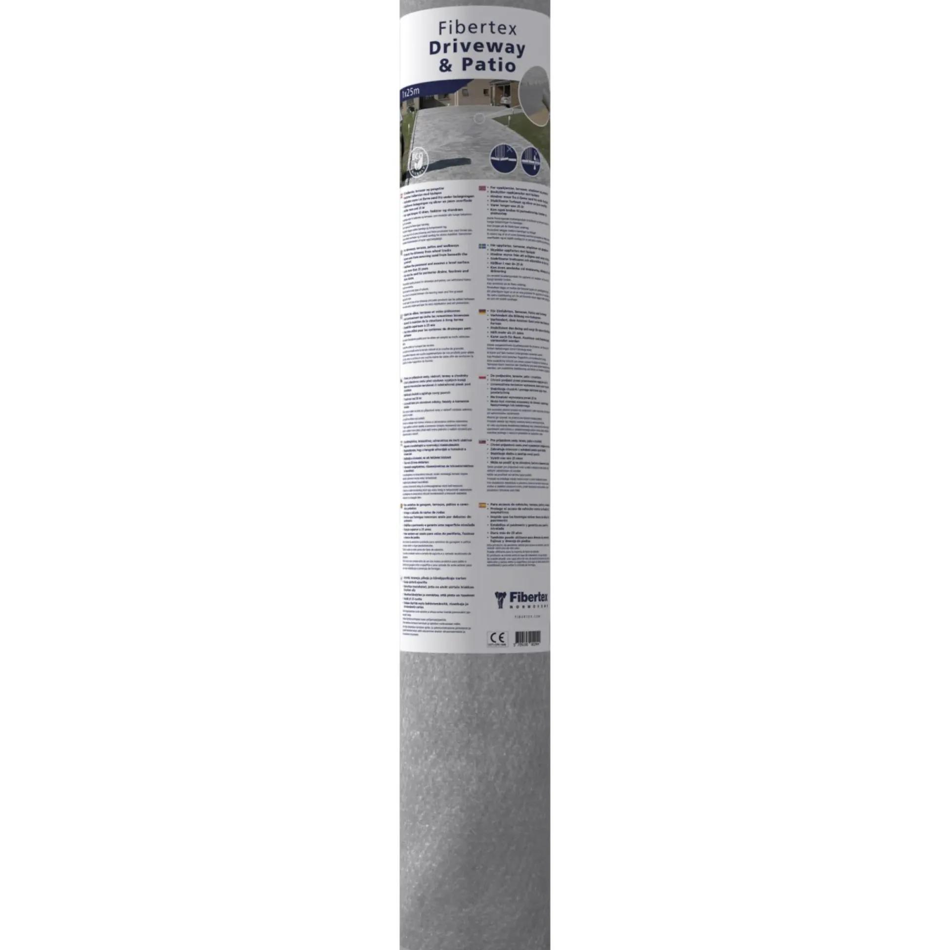 Clearance Fibertex DRIVEWAY & PATIO GEOTEKSTIL 2 X 25 M