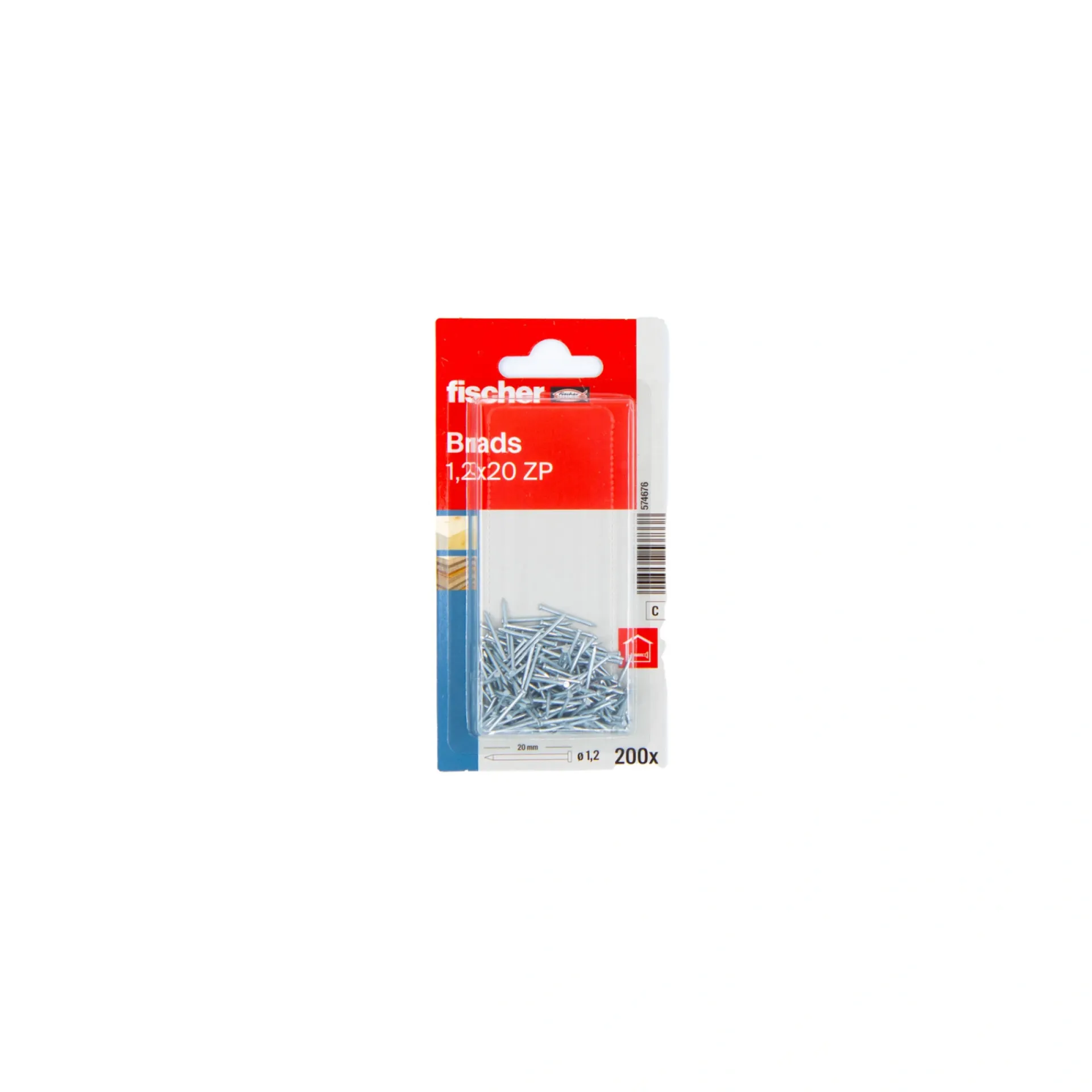 New FISCHER DYKKER 20 MM ELFORZINKET 20 STK.