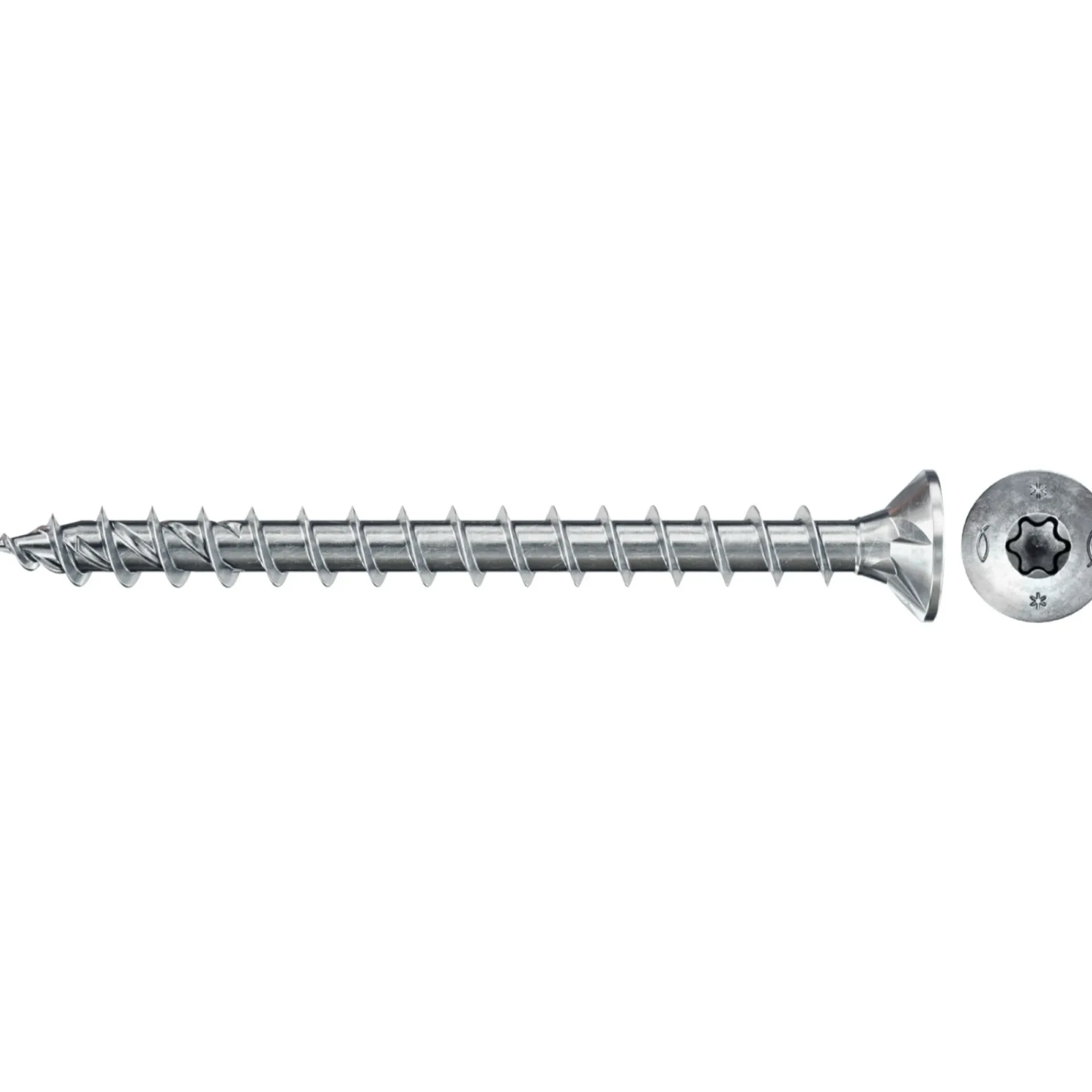 Sale FISCHER FPF II CT SPÅNSKRUE 6,0X100 ELFORZINKET 5 STK.