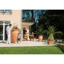 New Garantia ANTIQUE AMPHORA 600L REGNVANDSBEHOLDER 920X1420 MM TERRACOTTA