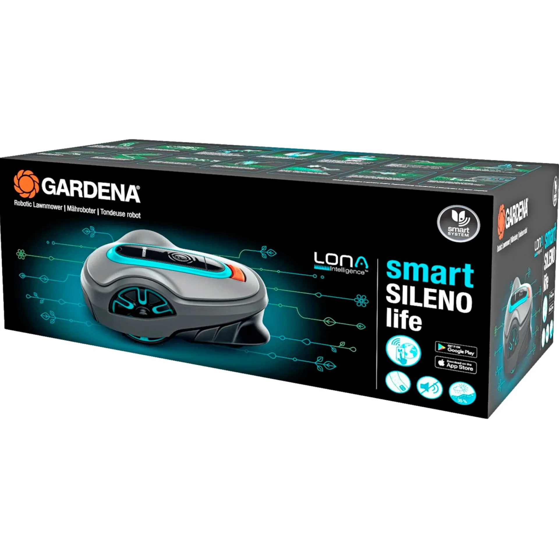 Sale Gardena SMART SILENO LIFE 800 LONA ROBOTPLÆNEKLIPPER 800 M2