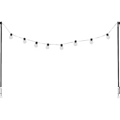 New GardenLife DEKOSTANG TIL LYSKÆDE STÅL SORT L220 CM