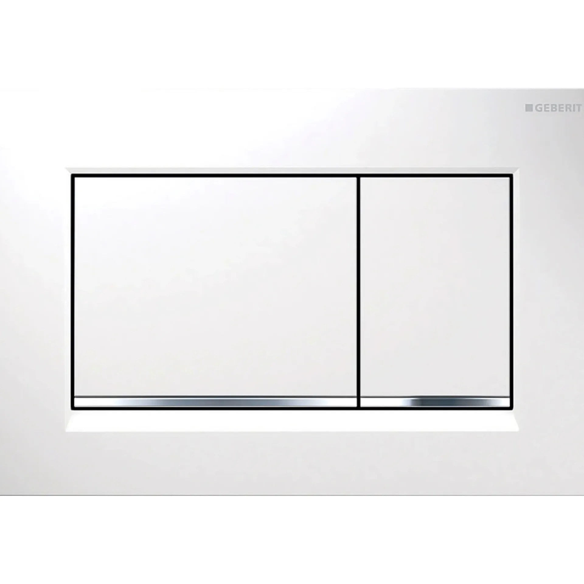 Best Geberit SIGMA30 BETJENINGSPLADE HVID