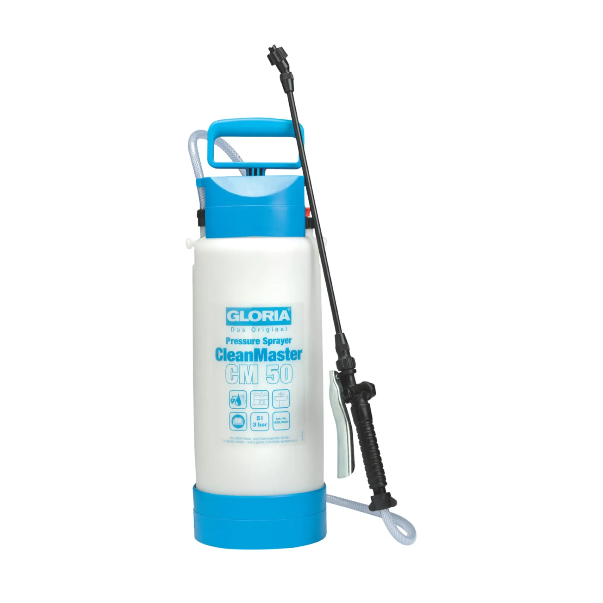 Hot Gloria CLEANMASTER CM50 TRYKSPRØJTE 5 L