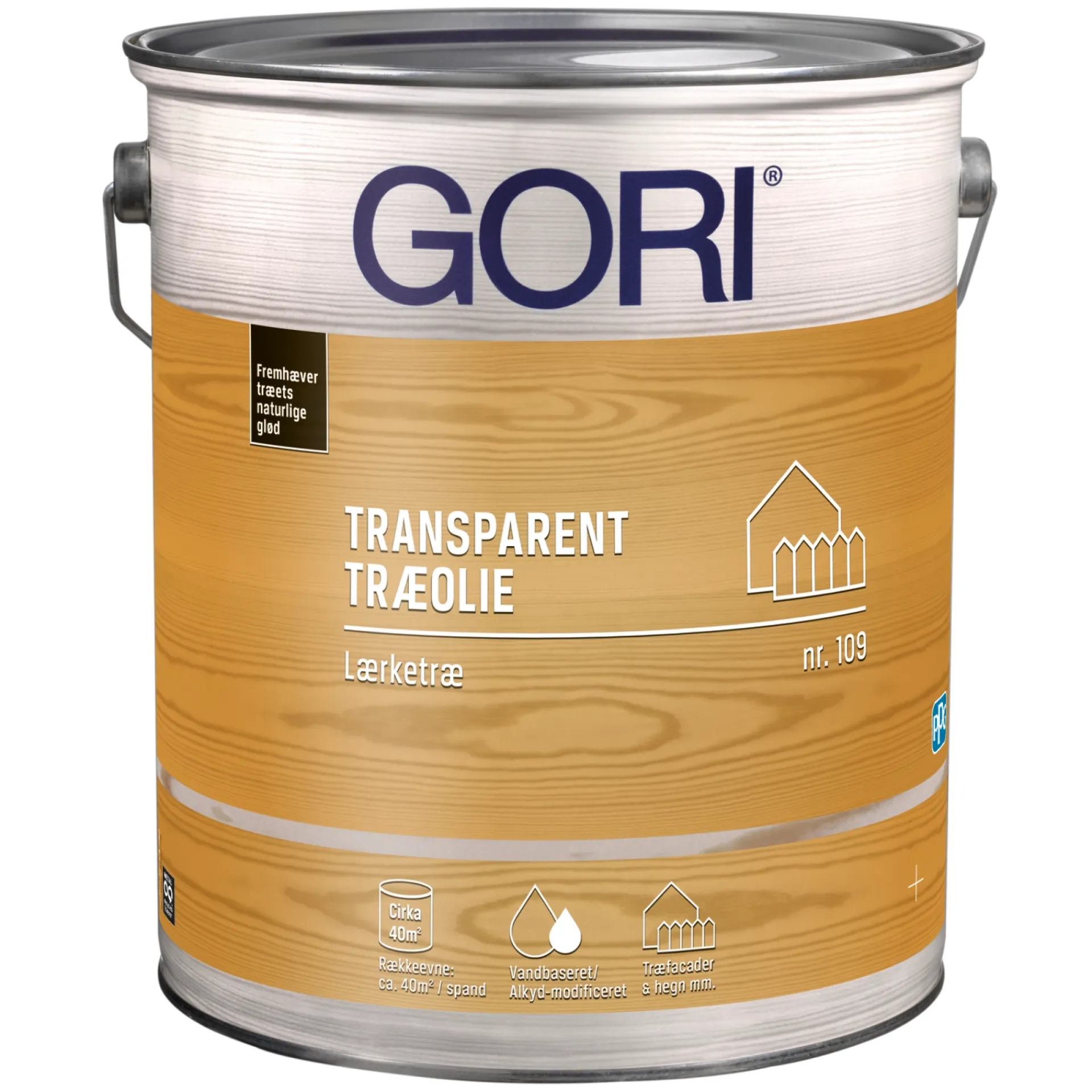 Best Gori 109 LÆRKETRÆ OLIE 5 L TRANSPARENT