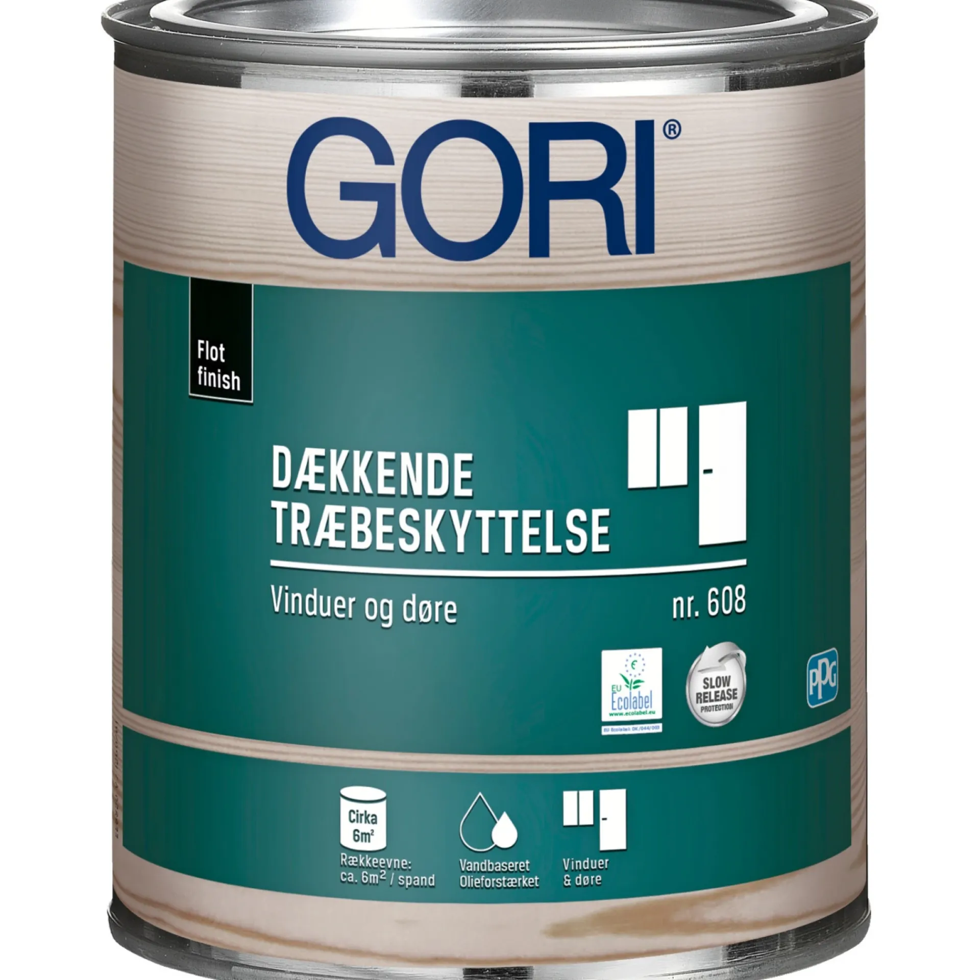 Best Gori 608 VINDUESMALING 0,75 L RAL 9010 HVID