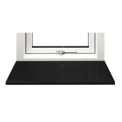 Clearance Granit.dk VINDUESPLADE 20 X 1300 X 3000 MM GRANIT SORT