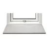 Online Granit.dk VINDUESPLADE 20 X 1000 X 1000 MM AGGLO MARMOR SILVER
