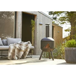 Hot Greenhand HYG UDEPEJS Ø44,5X116 CM/SKORSTEN: Ø12/Ø18 CM