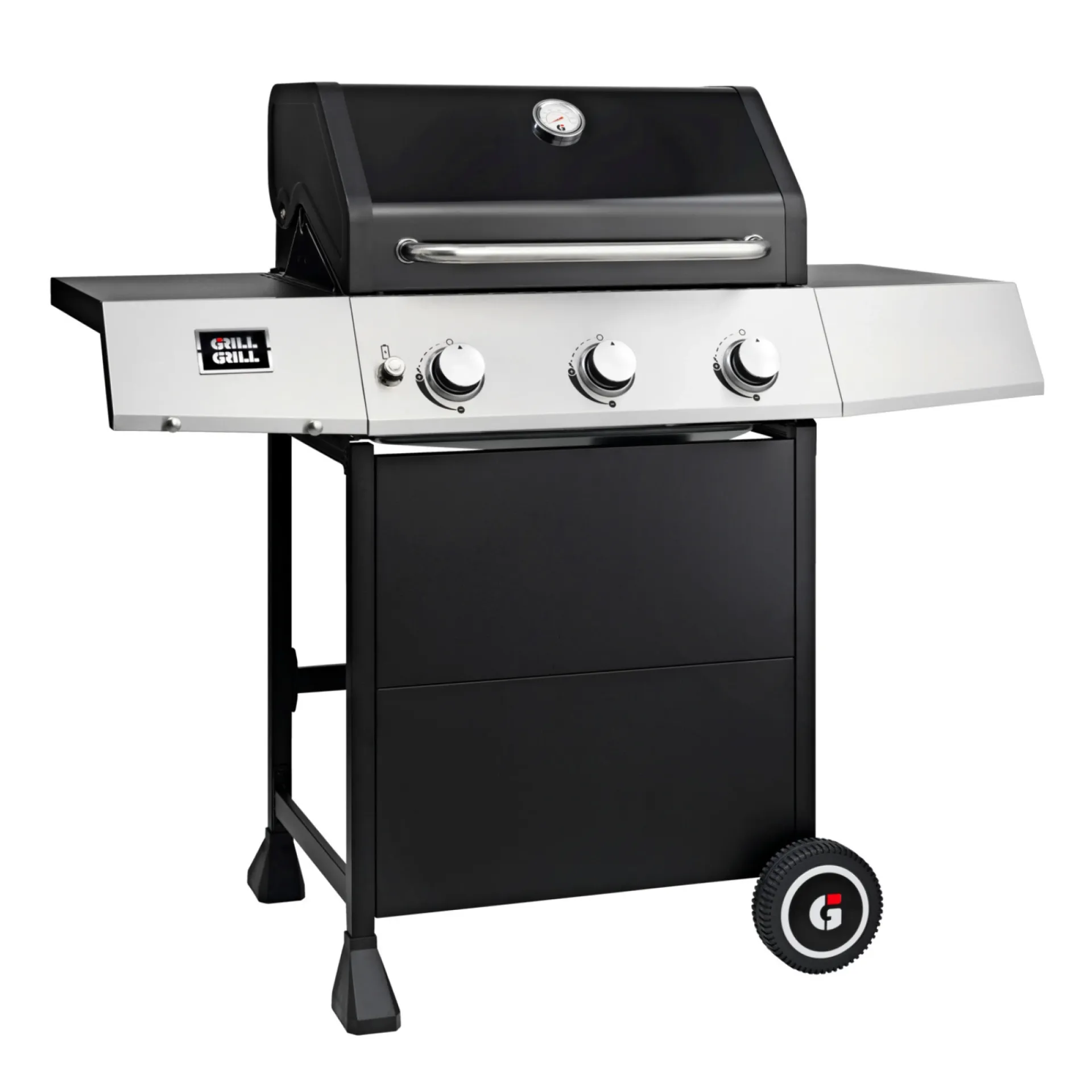 GrillGrill CASUAL B-312 GASGRILL SORT/RUSTFRIT STÅL