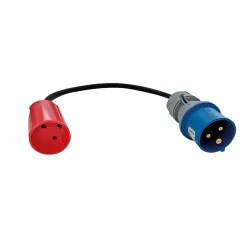 Sale Gripo ADAPTER FRA CEE STIKPROP TIL DK MELLEMLED - 230V 0,33 M