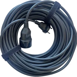 Clearance Gripo PVC KABELSÆT 2X1,5MM² 20 M SORT