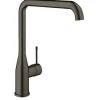 New Grohe ESSENCE KØKKENARMATUR MAT SORT