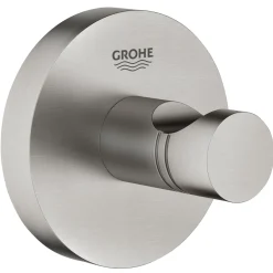 New Grohe ESSENTIALS QUICKFIX HÅNDKLÆDEKROG BØRSTET STÅL