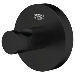 Hot Grohe ESSENTIALS QUICKFIX HÅNDKLÆDEKROG MAT SORT