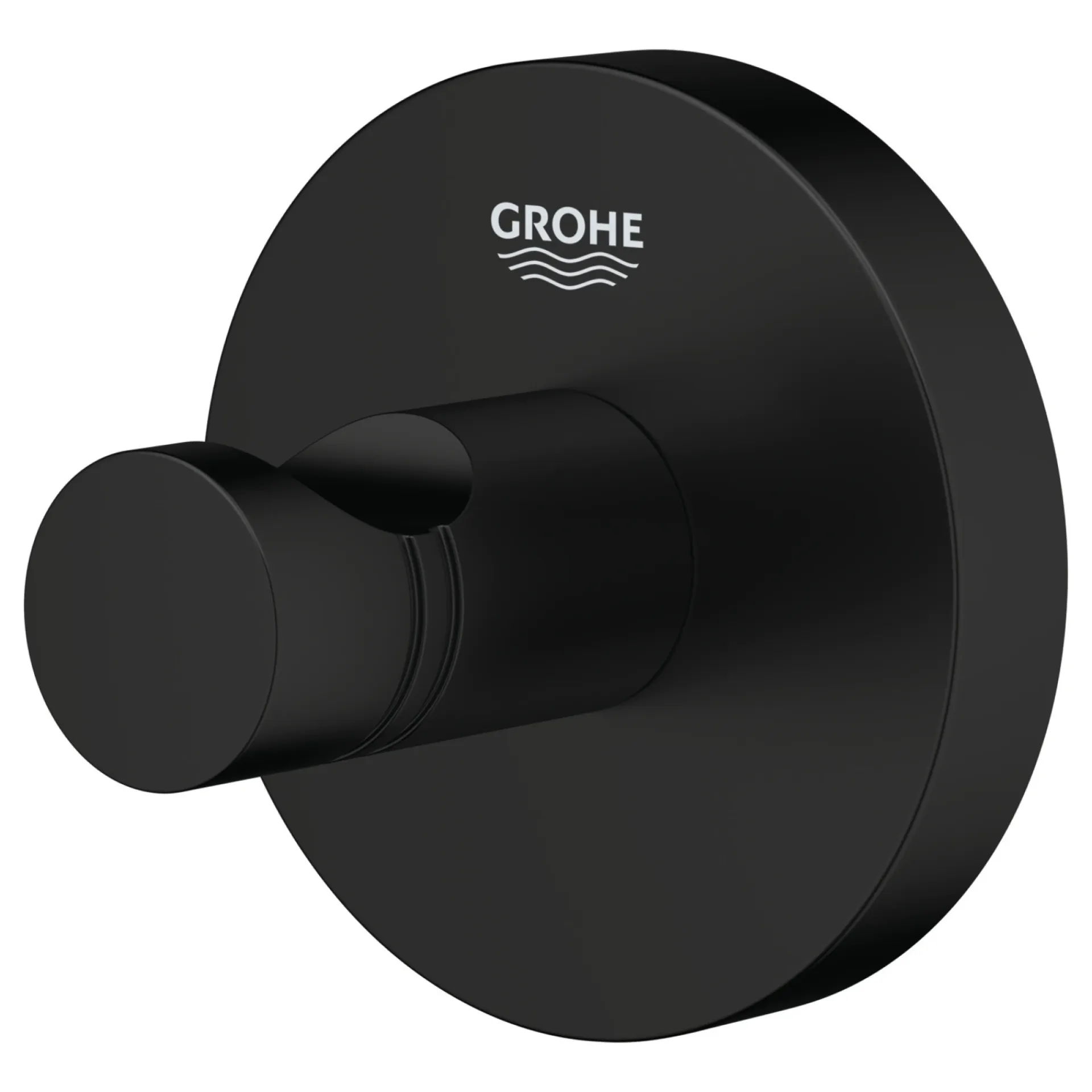 Hot Grohe ESSENTIALS QUICKFIX HÅNDKLÆDEKROG MAT SORT