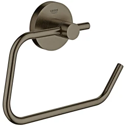 Online Grohe ESSENTIALS TOILETPAPIRHOLDER BØRSTET HARD GRAPHITE