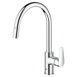 Hot Grohe START EDGE QUICKFIX, C-TUD, M/UDTRÆK KØKKENARMATUR KROM