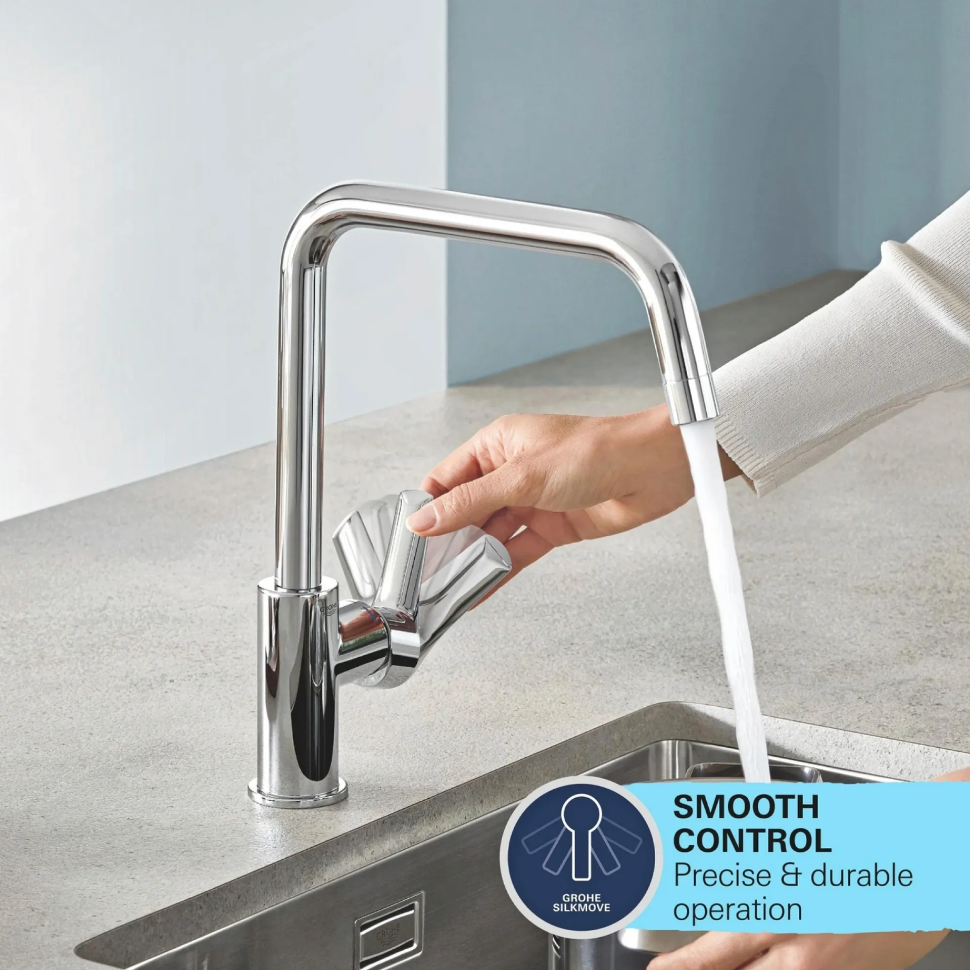 Online Grohe START KØKKENARMATUR KROM