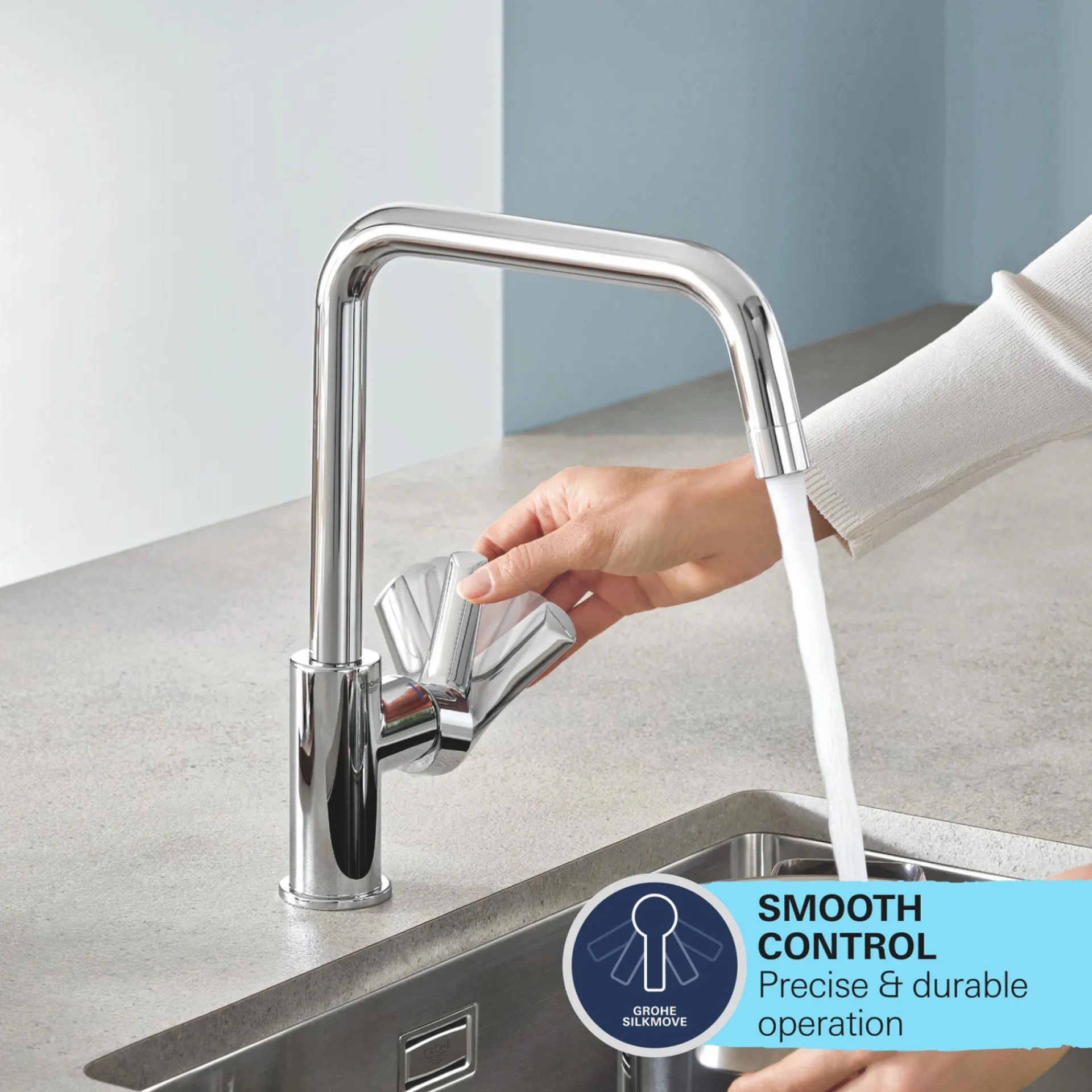 Sale Grohe START KØKKENARMATUR SUPERSTEEL