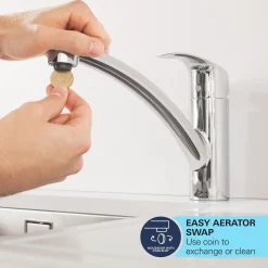 Online Grohe START LAV TUD KØKKENARMATUR KROM