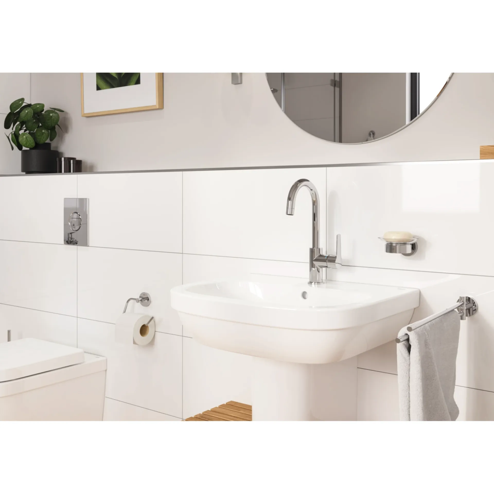Outlet Grohe START QUICKFIX HÅNDKLÆDEHOLDER KROM