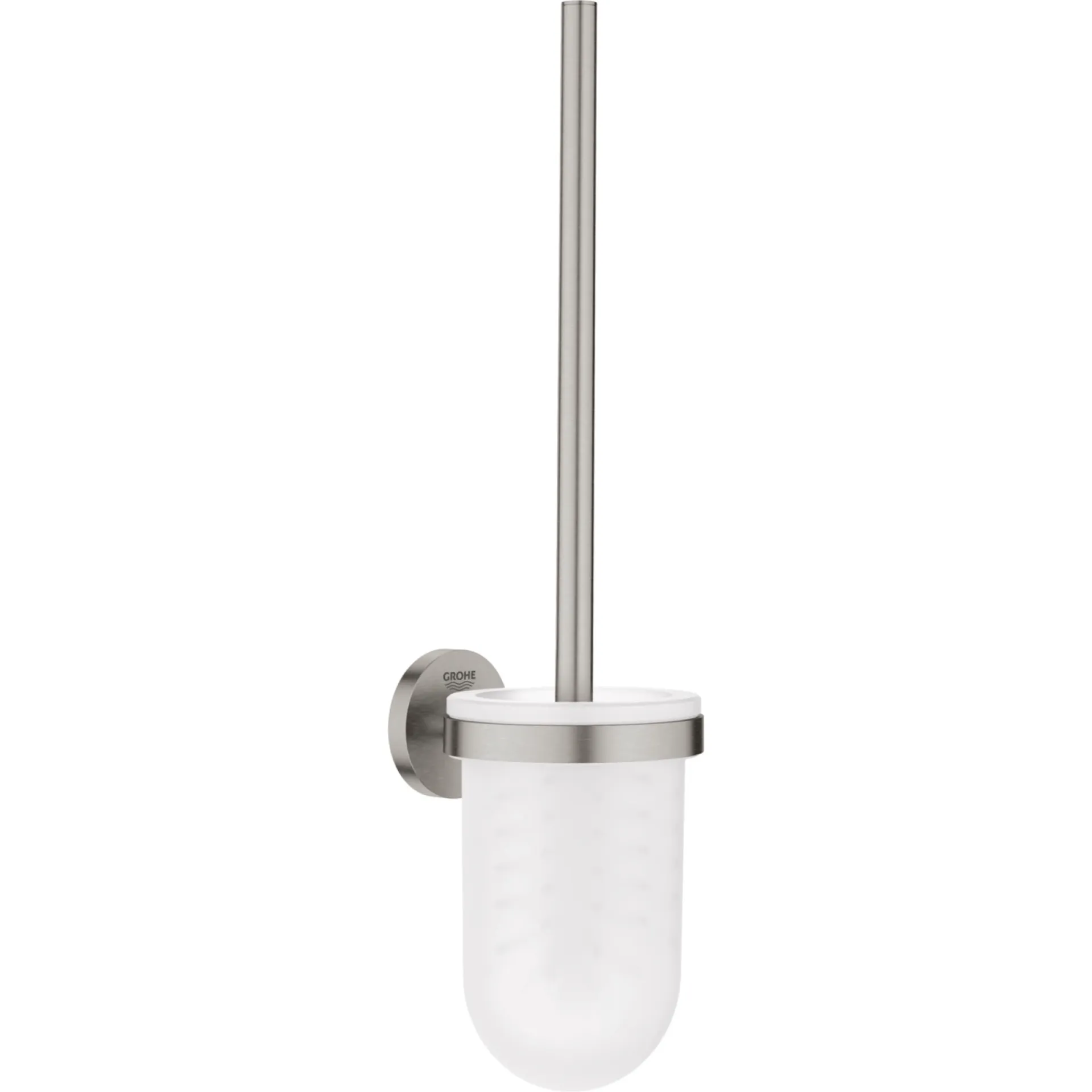 Clearance Grohe START QUICKFIX TOILETBØRSTE BØRSTET STÅL