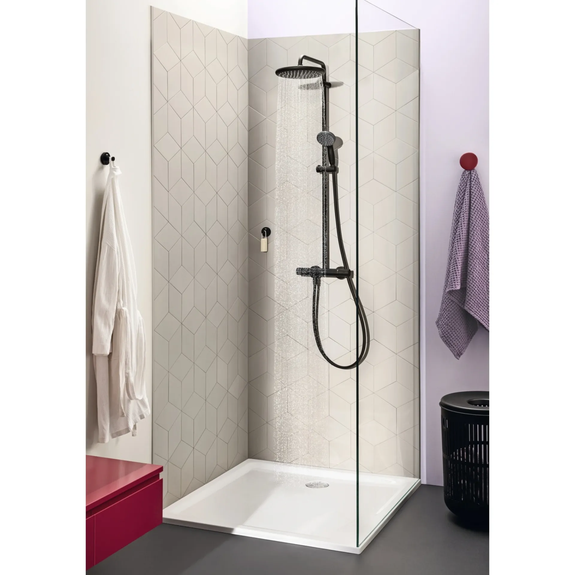 Hot Grohe VITALIO START 250 BRUSESYSTEM MAT SORT